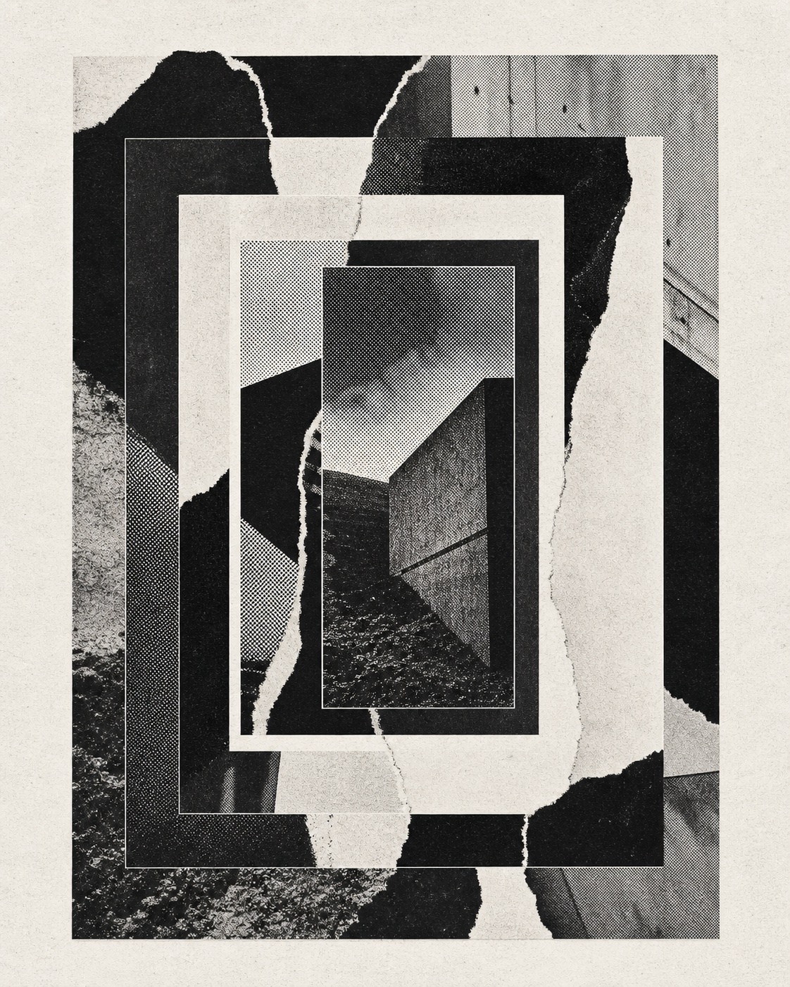KONTUR poster system with framing and print texture